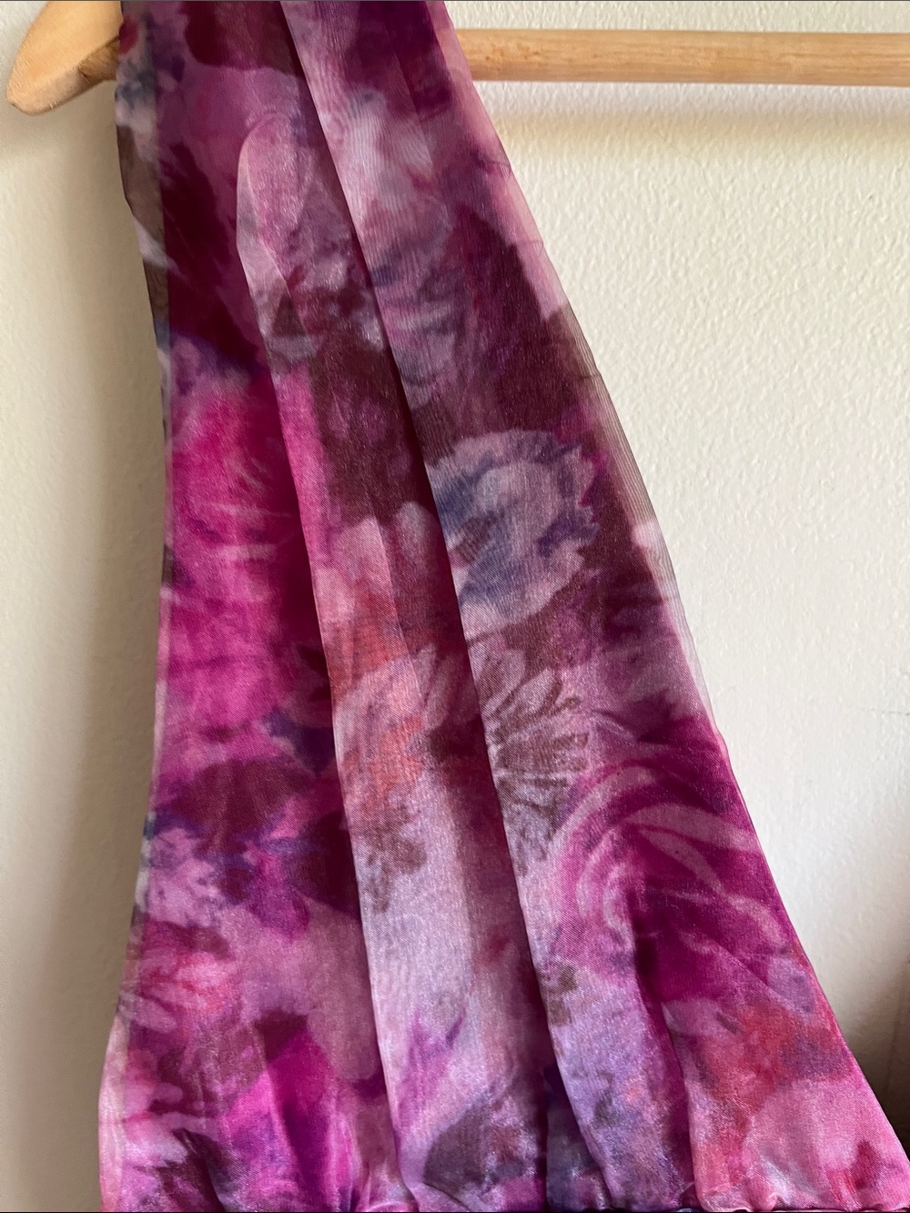 NWT Lulus Garden Floral Romance Sheer V-Neck Maxi Dress Sz Med - Picture 10 of 16